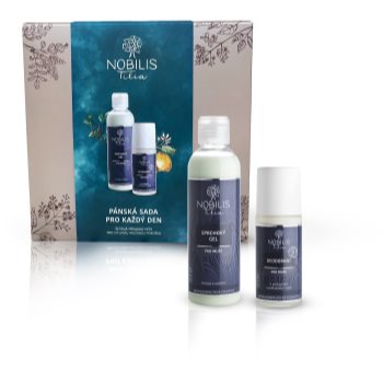 Nobilis Tilia Šetrná Přírodní Péče Pro Citlivou Mužskou Pokožku set pentru barbati - imagine 2